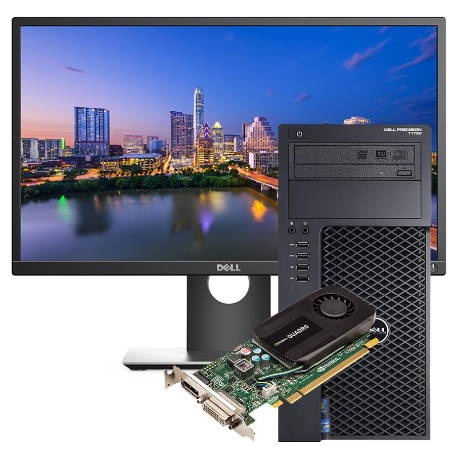 Dell Precision T1700 + Monitor Dell 22 Dell Precision T1700 + Monitor Dell 22